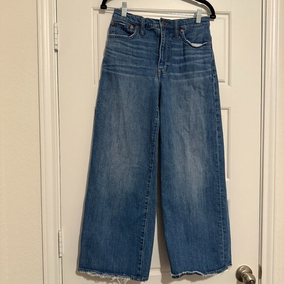 Madewell Wide Leg Crop Size 27 - Picture 1 of 7